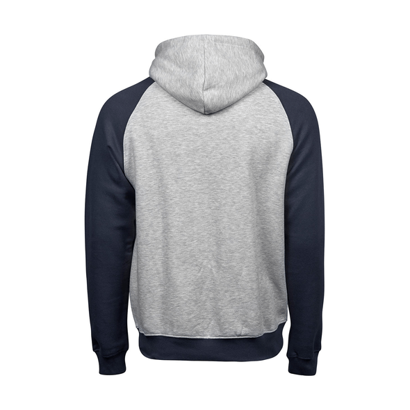 Tee Jays Two tone sweatshirt in soft fabric with hood